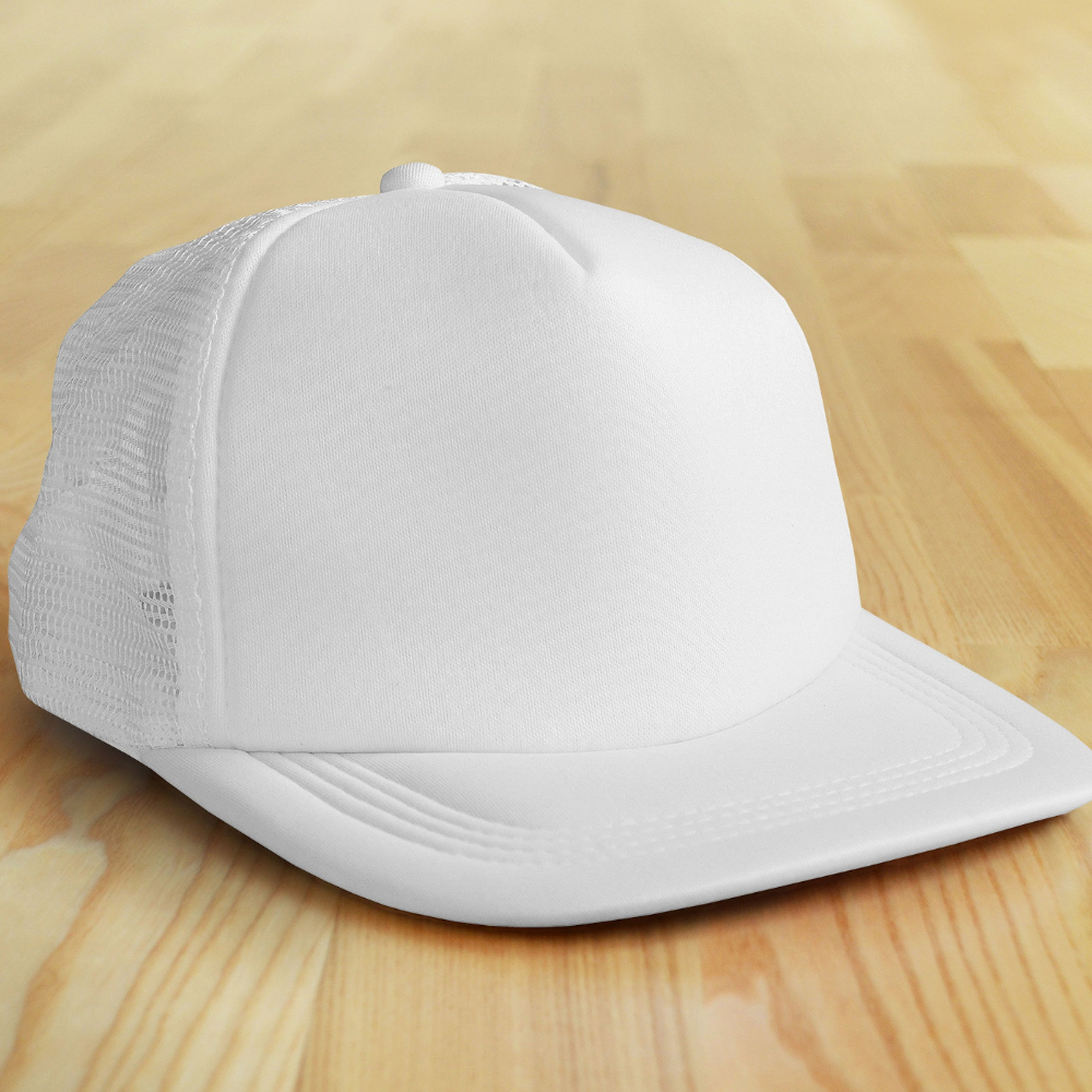 white color cap