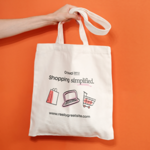 Stylish shopping bag